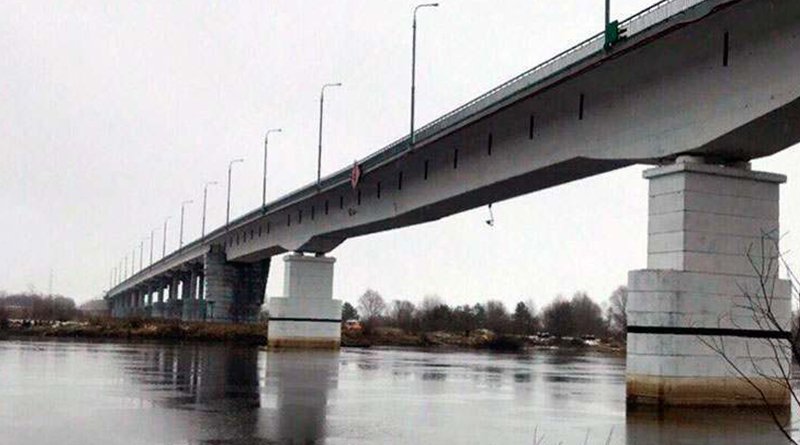 Ремонт моста через Припять
