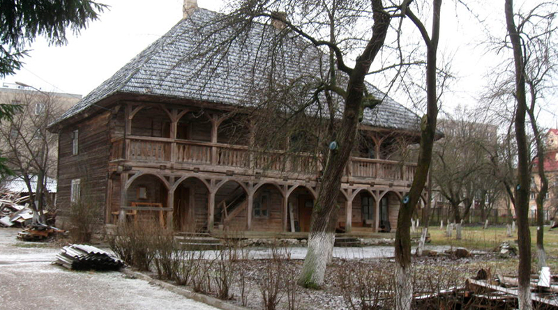 деревянное здание в Беларуси