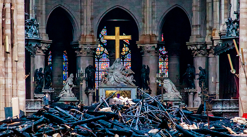 Почему сгорел собор Парижской Богоматери