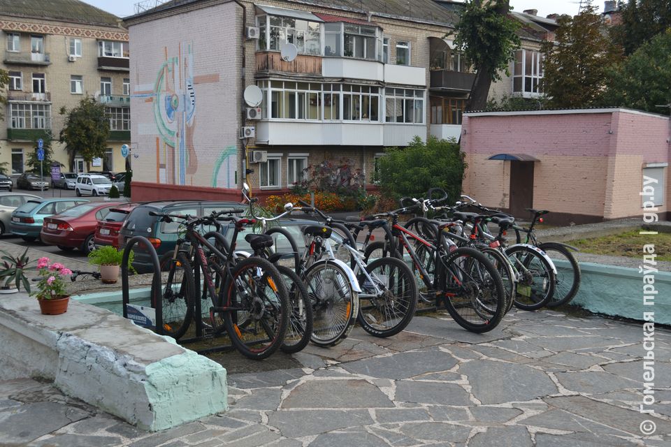 площадка для велосипедистов