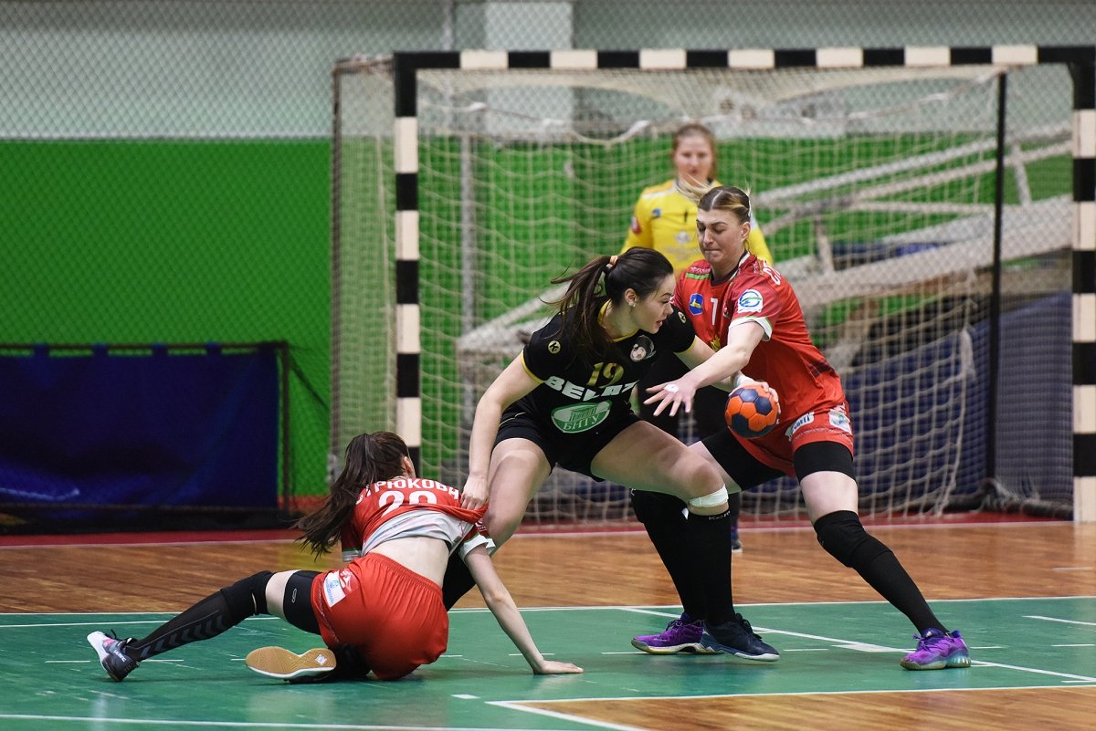 Решающий матч женского Чемпионата Беларуси по гандболу завершился победой "Гомеля"