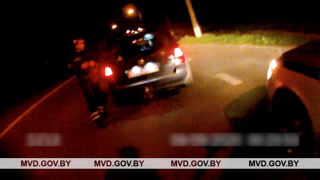Пьяный жлобинчанин был остановлен в Минске на угнанном автомобиле