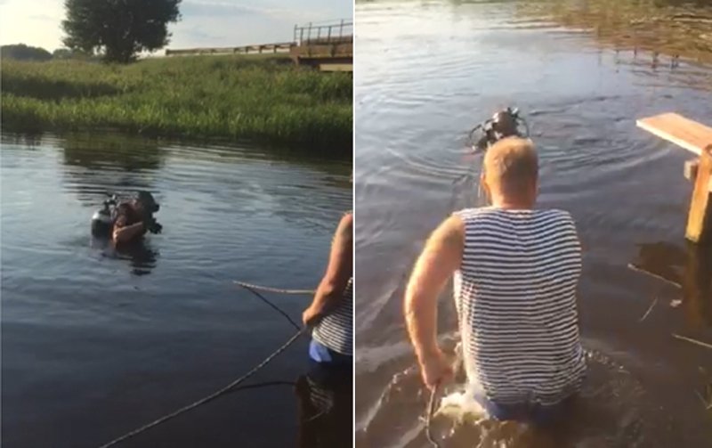 Смертельный нырок в Калинковичах: на реке Ипа мужчина нырнул и больше не вынырнул