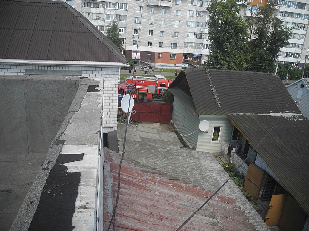 На улице Катунина в Гомеле в офисном помещении случился пожар