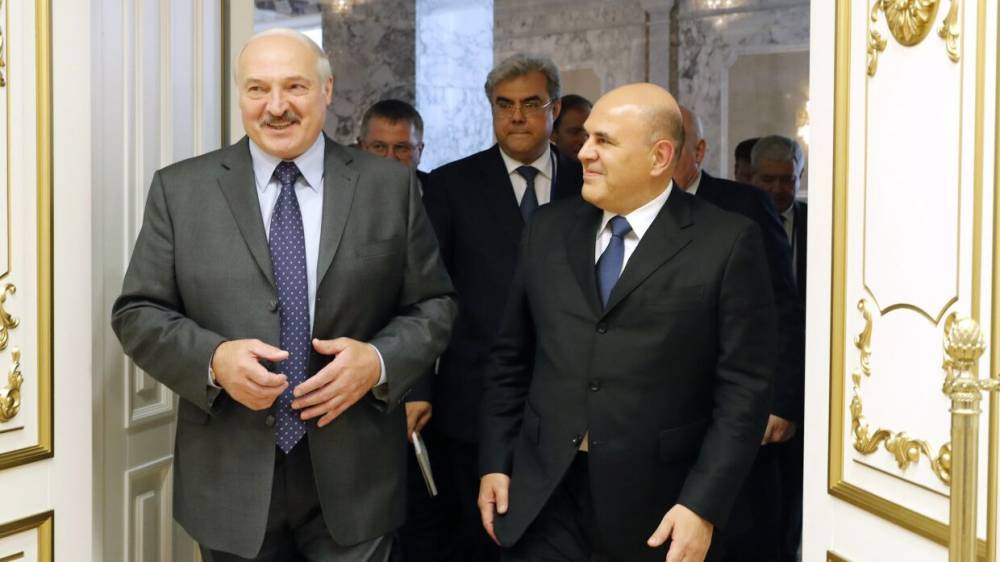 Лукашенко и Мишустин