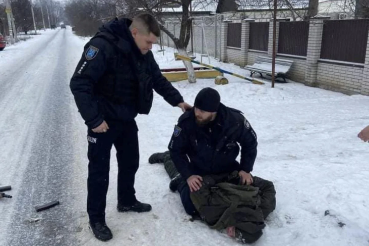 задержание украинского соладата Рябчука