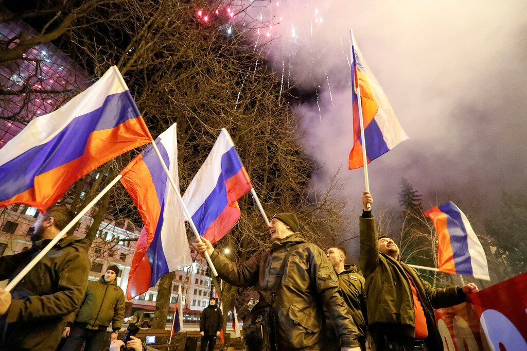 Донбасс празднует независимость ДНР и ЛНР