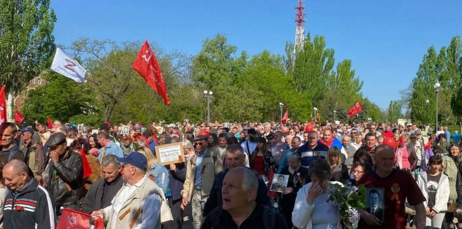День Победы в освобожденных городах Украины