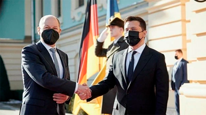 Шольц и Зеленский заявили, что дипломатическое решение конфликта в Украине невозможно