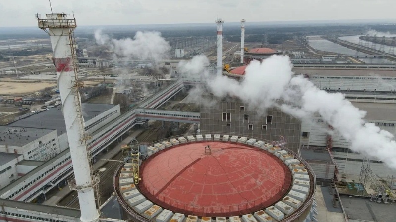Украина бьет по атомной электростанции