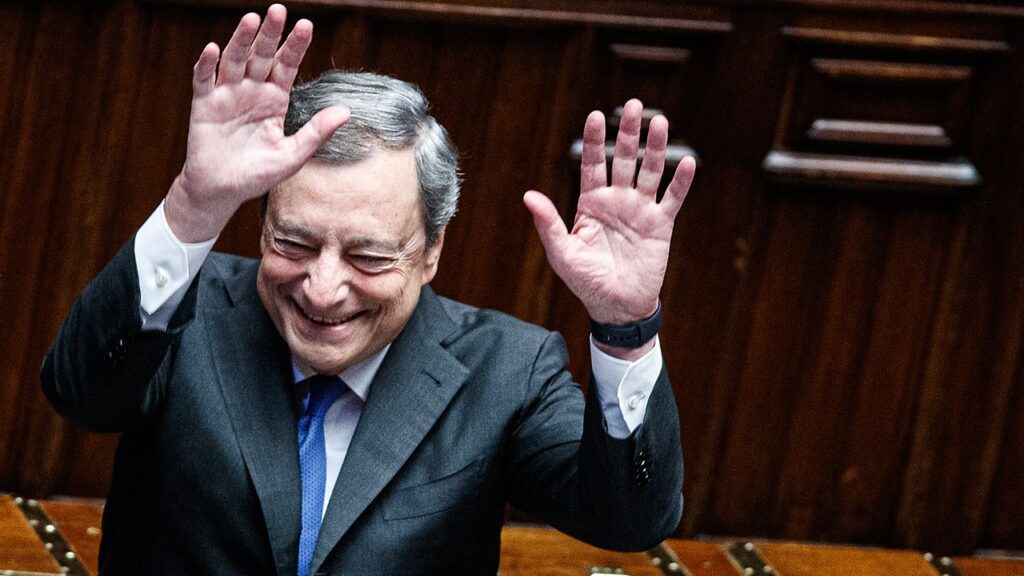 Итальянский премьер Драги снова подал в отставку