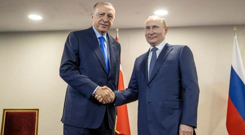 фото Путина с главой Турции