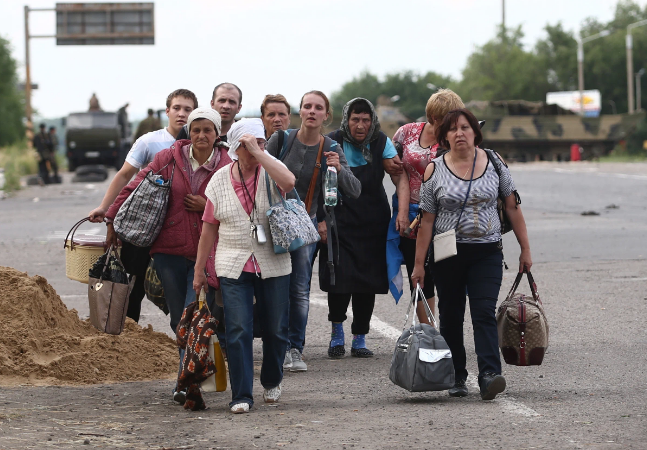 Сколько людей осталось на Украине