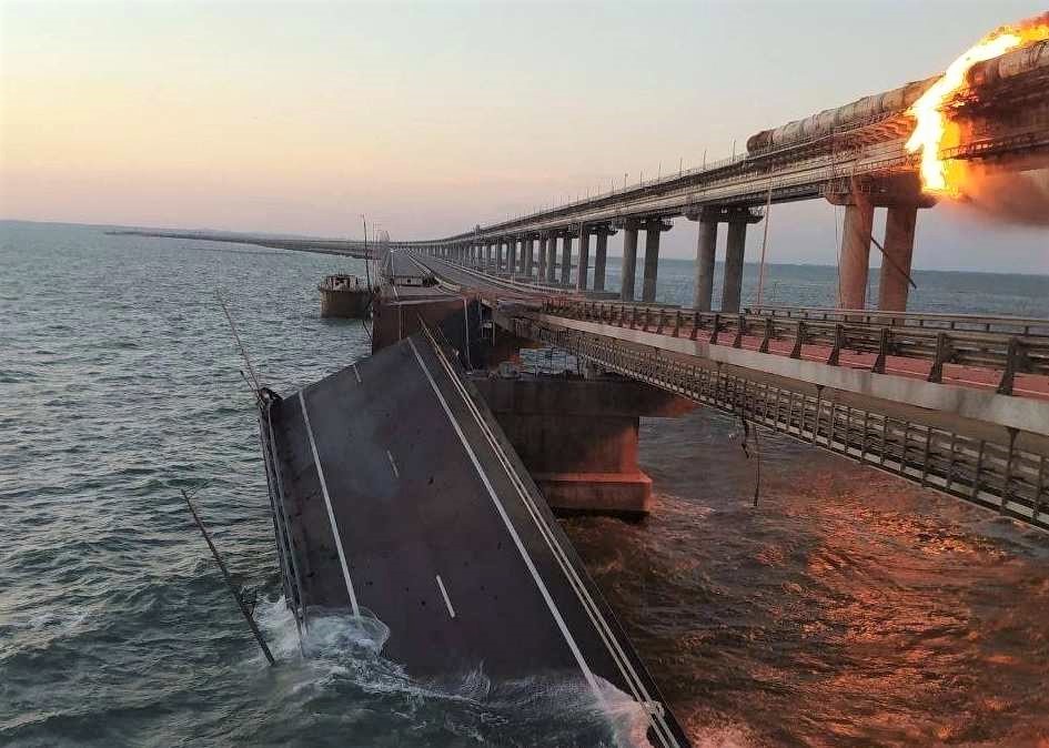 подрыв моста в Крыму